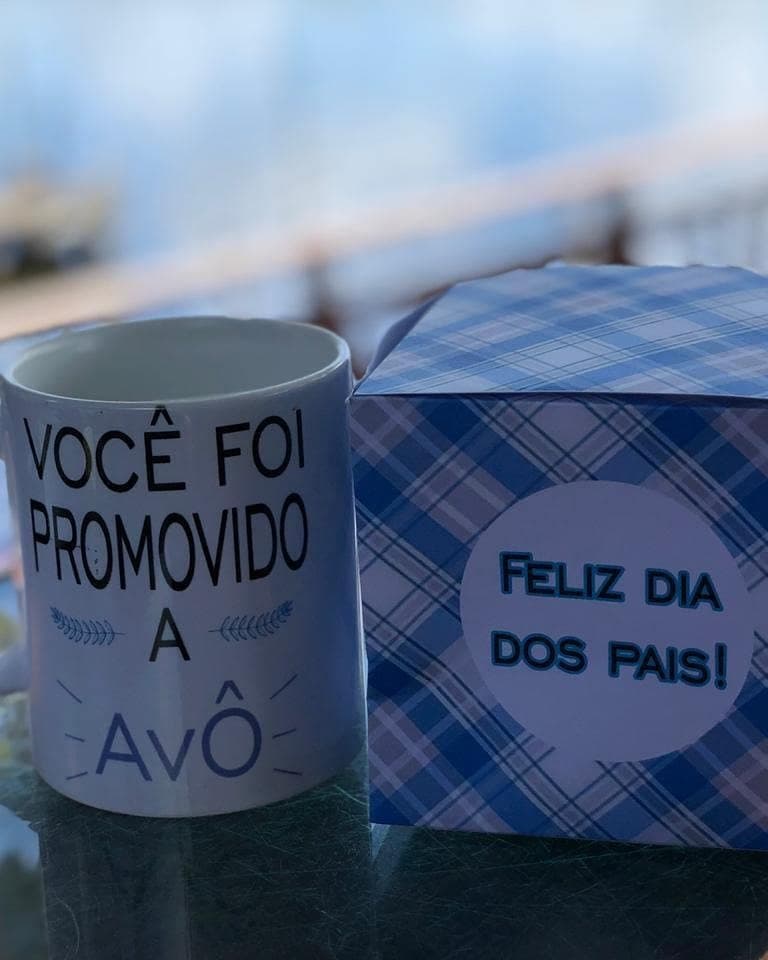 A felicidade de ser vovô em dobro no dia dos pais 🥰❤️