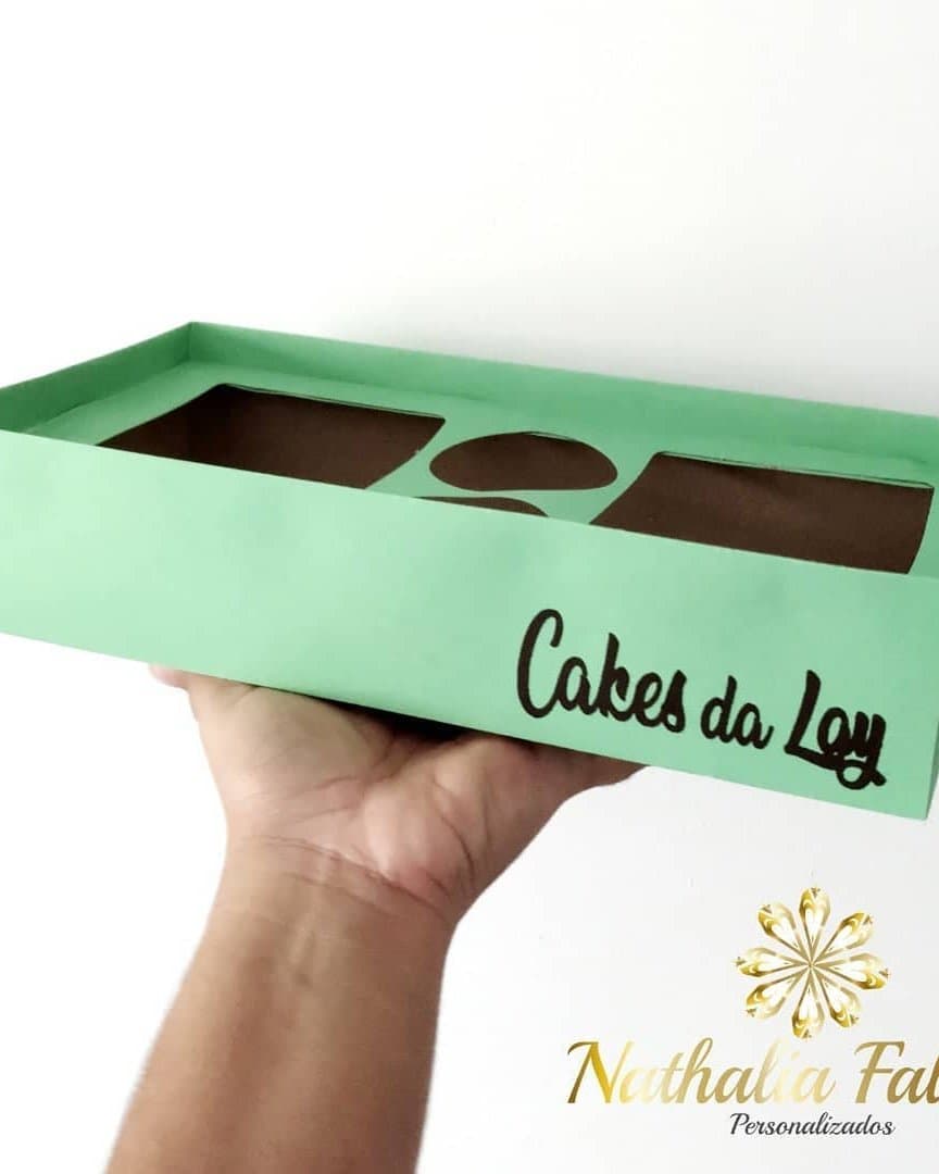 Caixa suporte para produtos 💞 @cakesdalayy