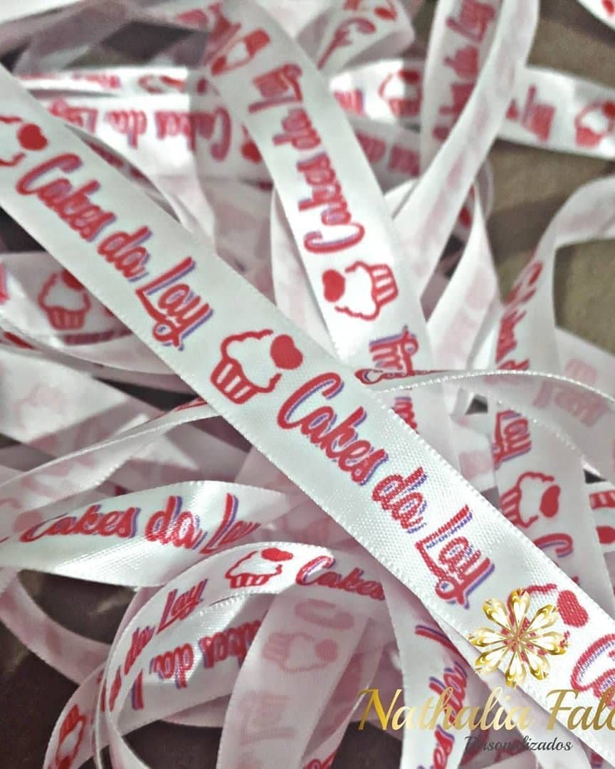 Fitas personalizadas 🎀 @cakesdalayy