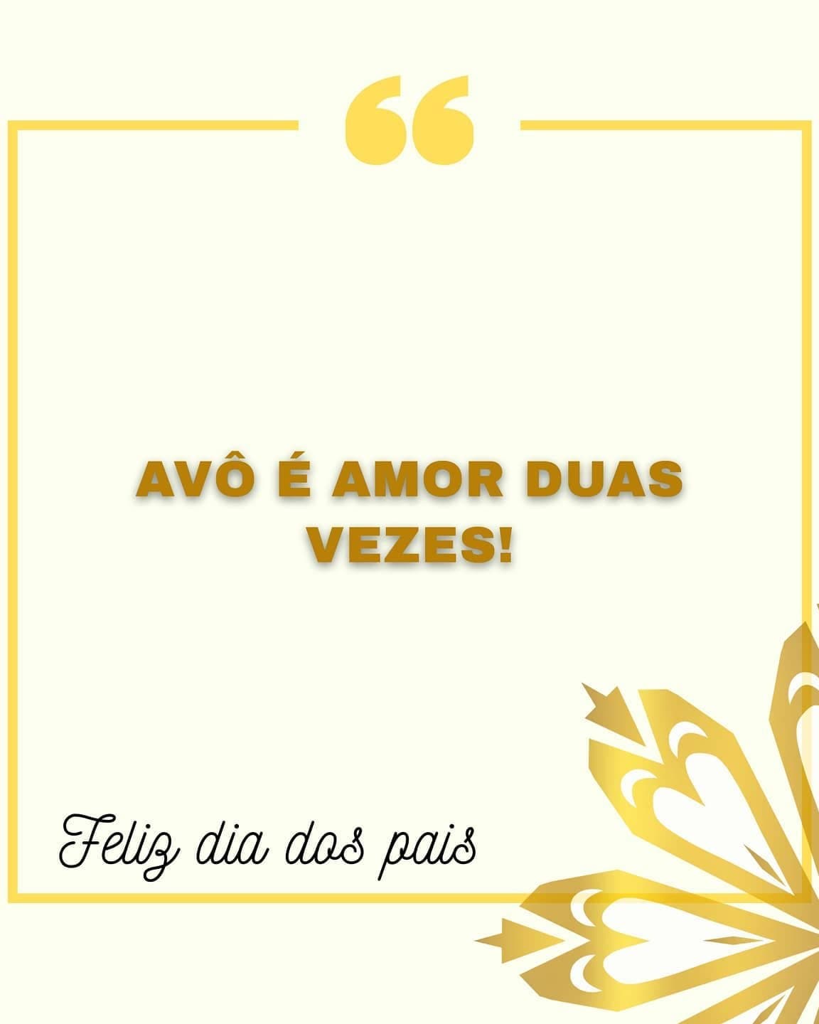 Feliz dia dos pais vovô! 🧔🧔💛