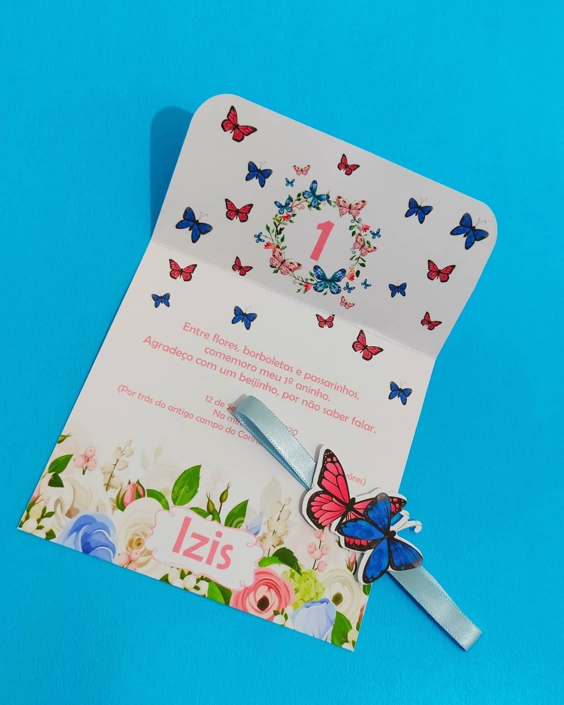 Festa Jardim 🦋 Izis 1 ano