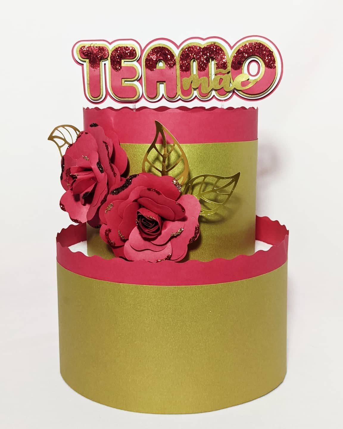 Topo de bolo 🌹