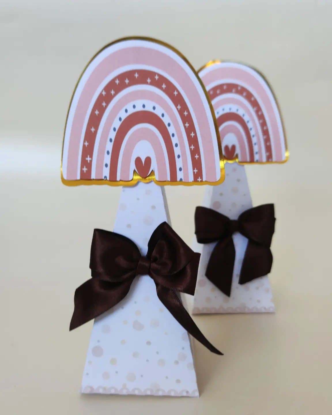 Chá de Fraldas no tema Arco-íris Boho 🌺