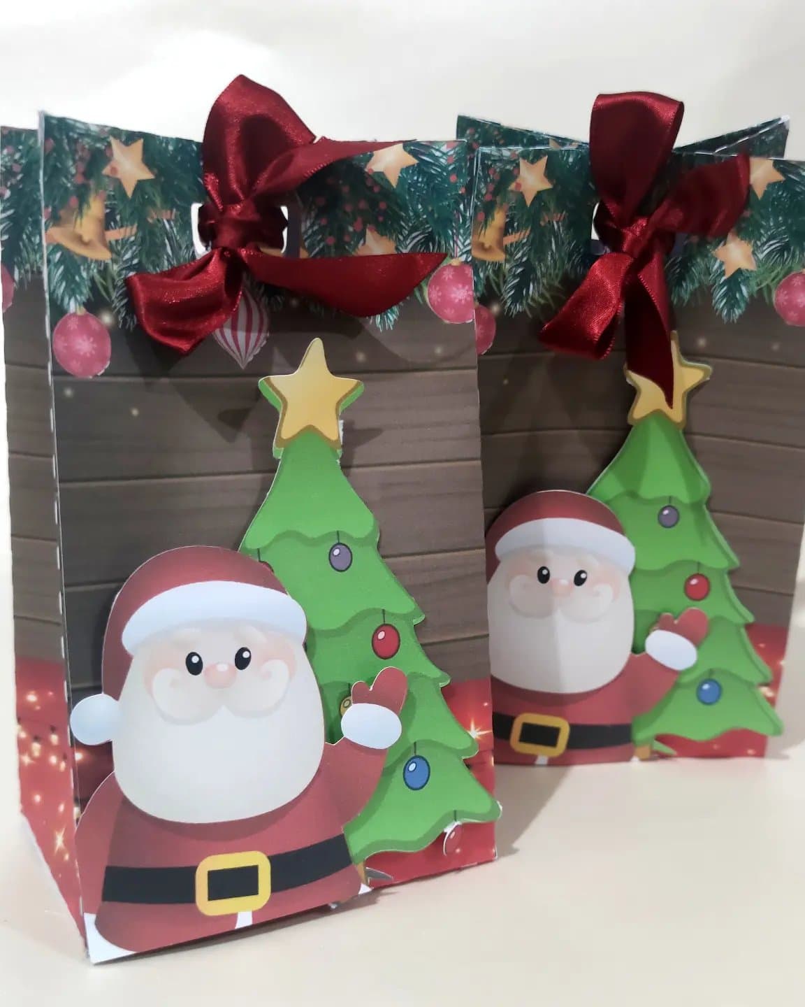 Sacolinhas natalinas 🎄🤎